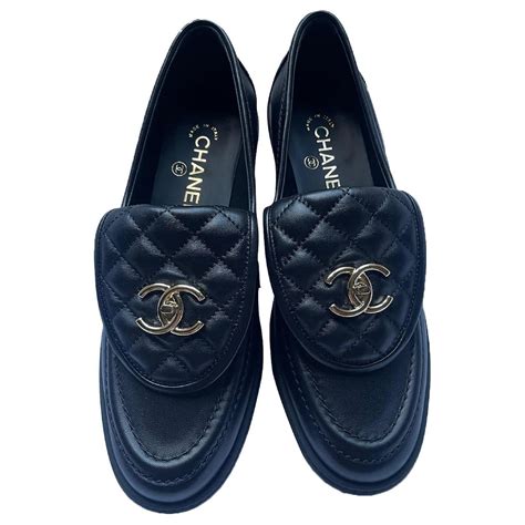 chanel mokasyny|Chanel moccasins.